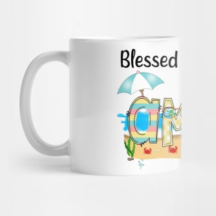 Blessed To Be Called Amma Summer Beach Happy Mother's Mug